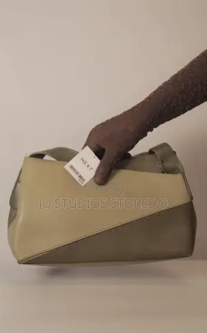 Next Sage Khaki Green Block Shoulder Bag
