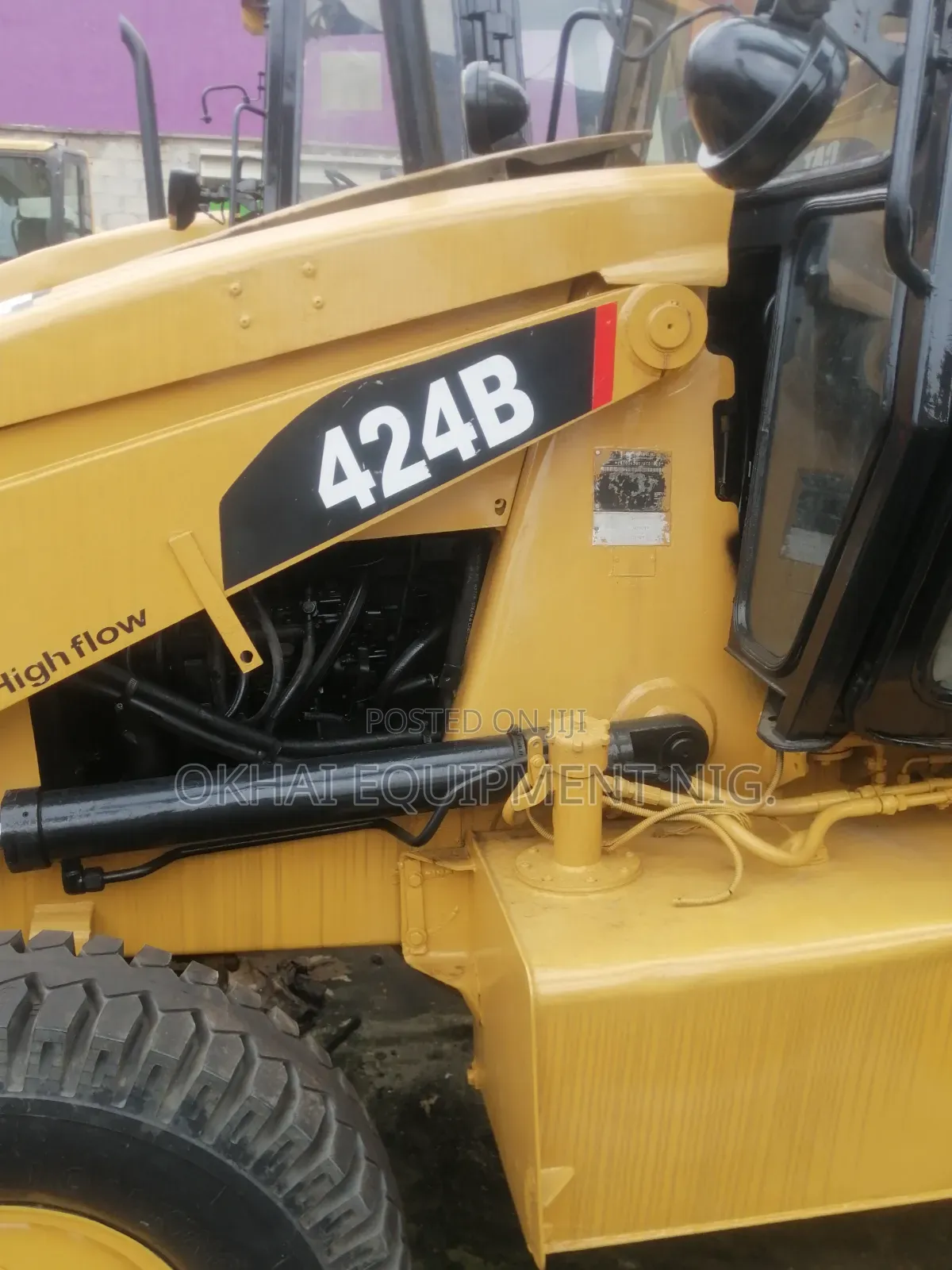 Cat Backhoe Loader 424b