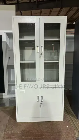 Half Glass Filling Cabinet