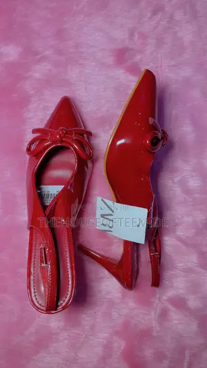 Wine Stiletto High Heel Sandal
