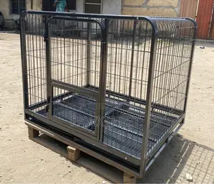 Curved Heavy Metal Cage With Tyre 125L*95W*105cm