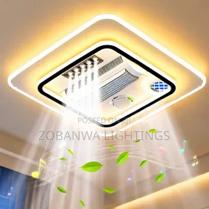 Invisible Bladeless Ceiling Fan LED Remote Control
