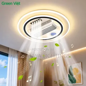 Invisible Bladeless Ceiling Fan LED Remote Control
