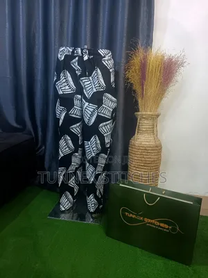 African Wax Print Palazzo Pants