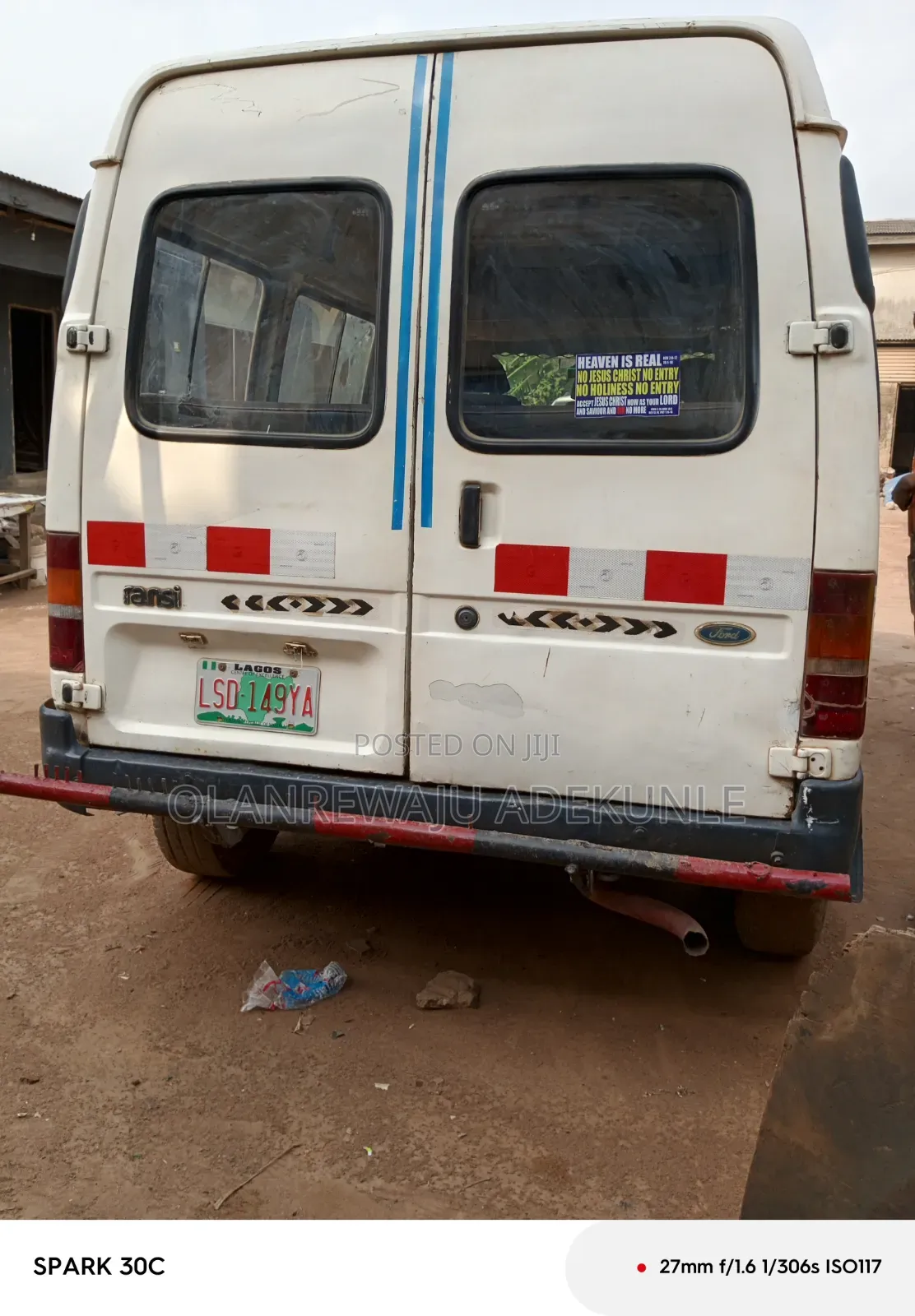 Ford Transit 2002 White