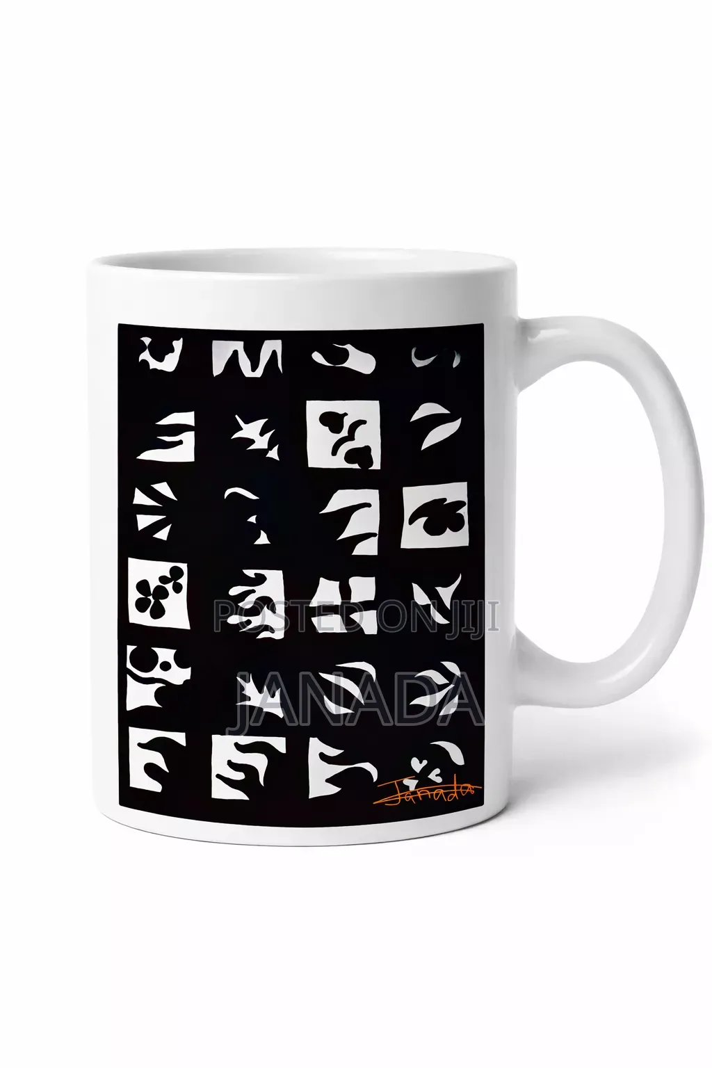 Abstract Mug