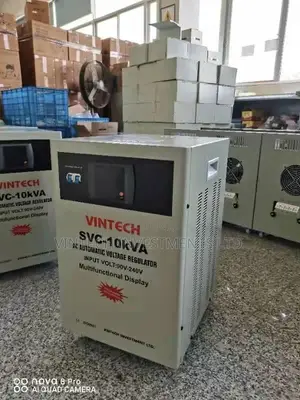 Vintech 10kva Single Phase Standing Industrial Voltage Regulator