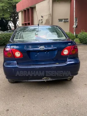 Toyota Corolla 2004 Blue