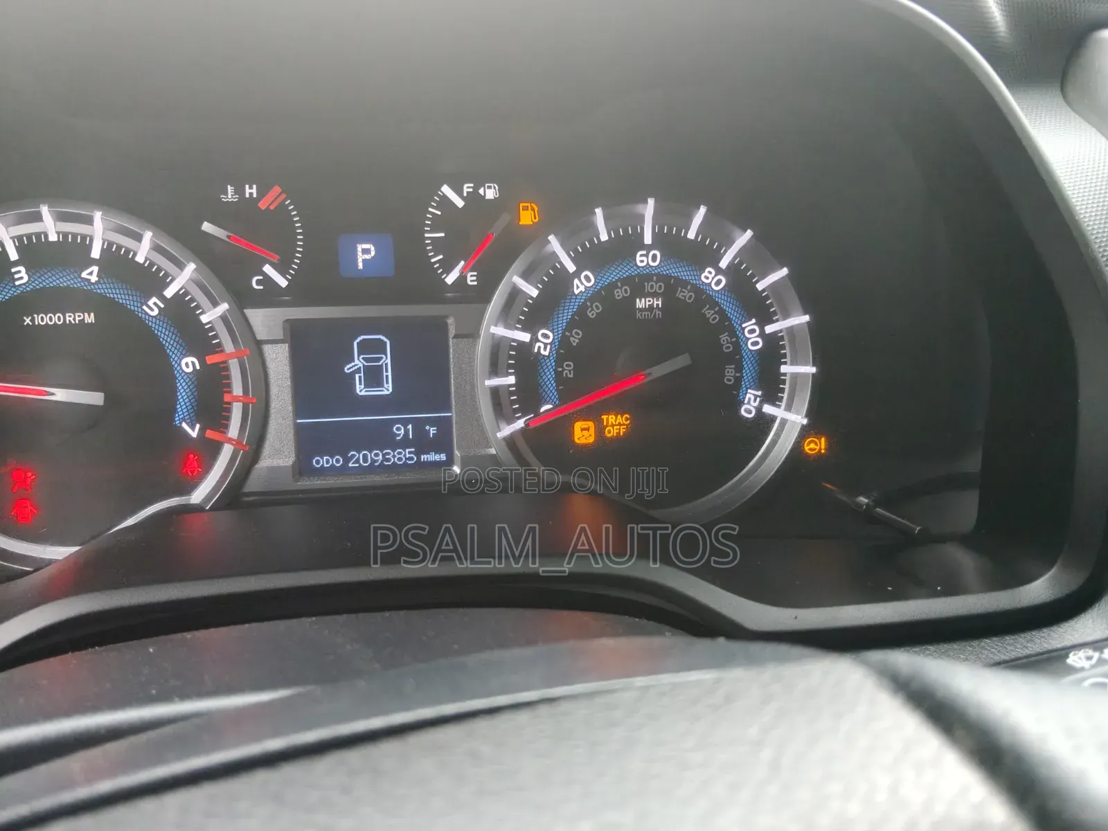 Toyota 4-Runner 2016 Silver