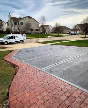 Durable Concrete Stamped Floor