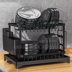 Two Tier Multifunctional Dish Rack( Plate Rack)