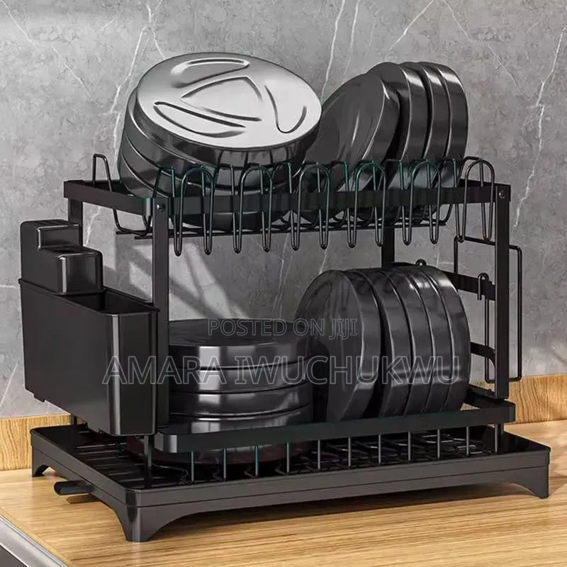 Two Tier Multifunctional Dish Rack( Plate Rack)