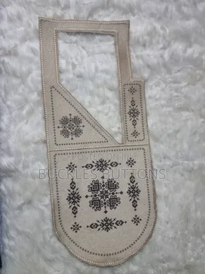 Brown Agbada Monogram Design