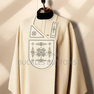 Brown Agbada Monogram Design