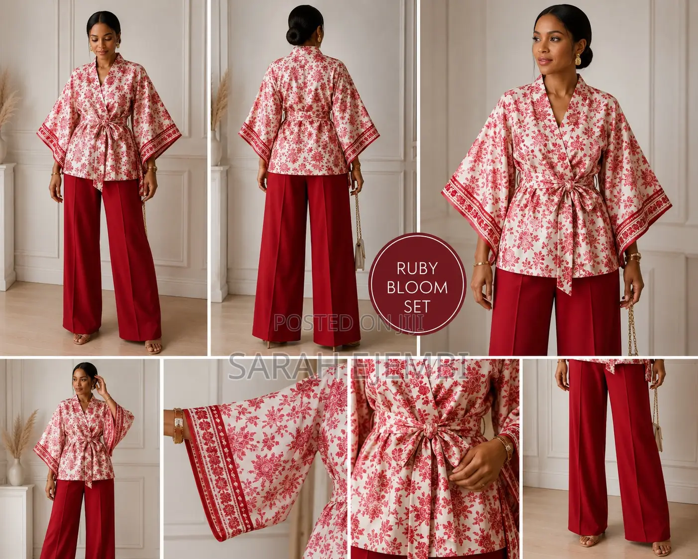 Ruby Bloom 2-Pieces Set