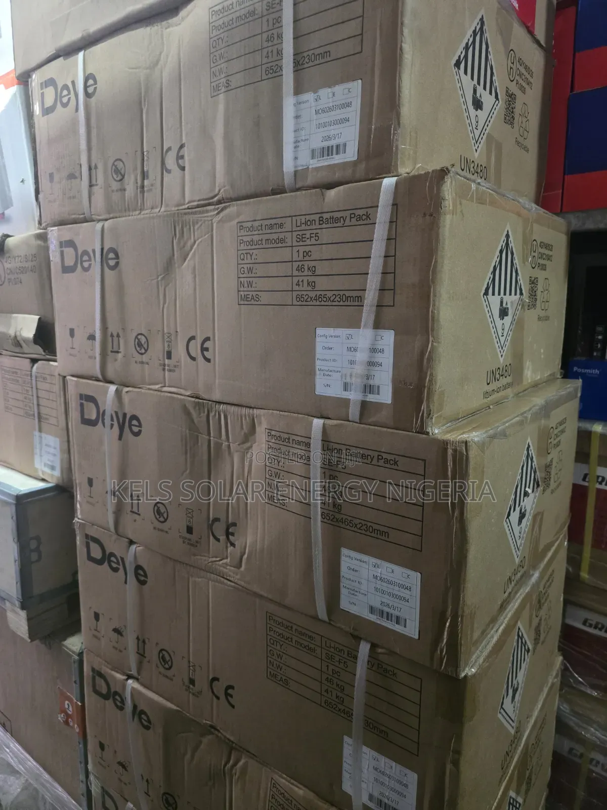 5kwh Deye Lithium Battery 48v