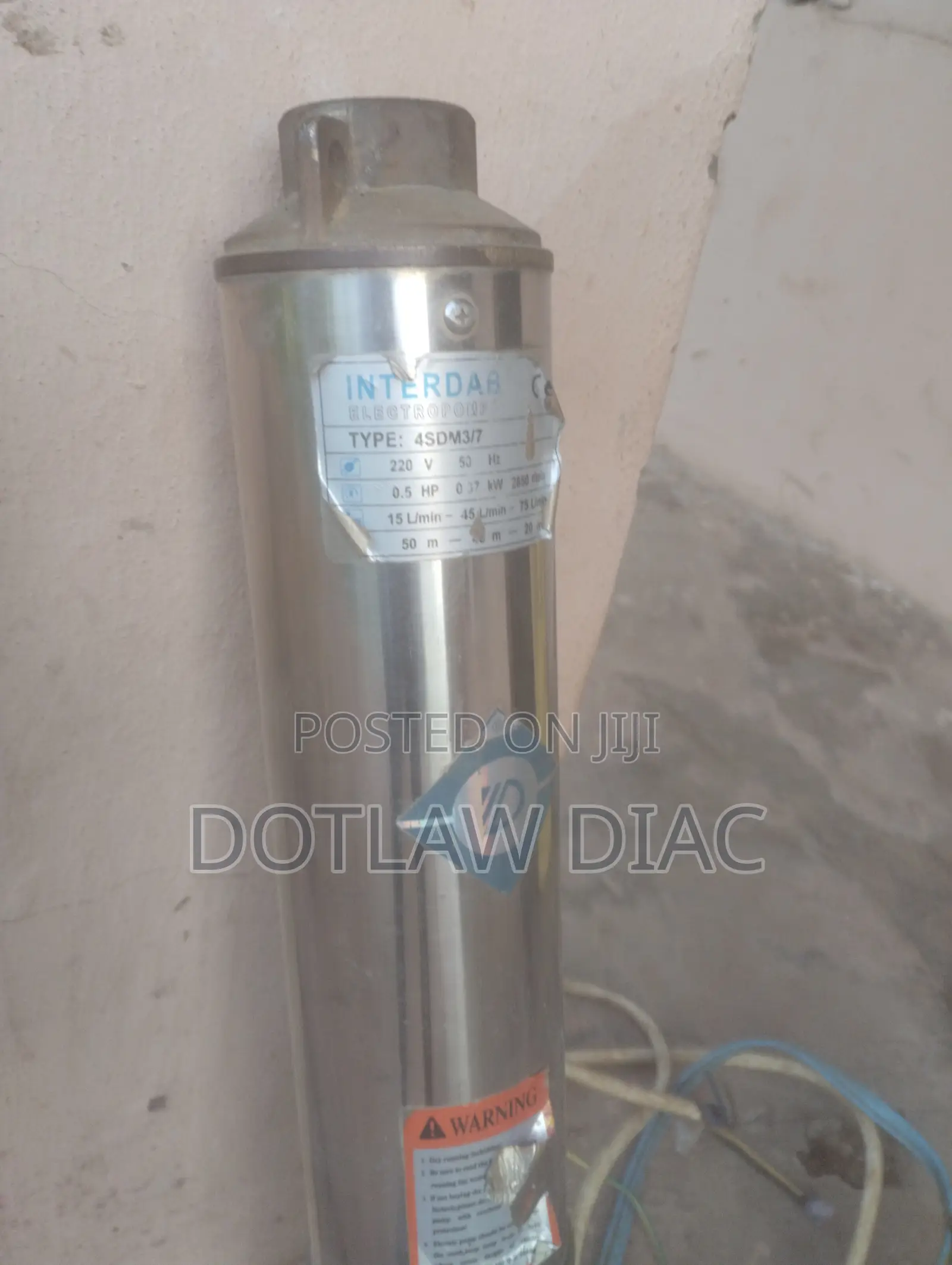 Submersible Borehole Pumping Machine