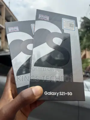 New Samsung Galaxy S21+ 5G 256 GB Black