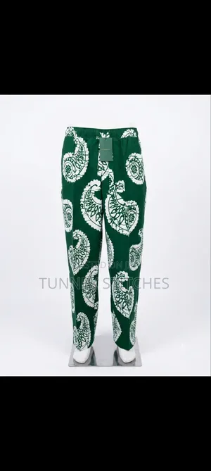 Vibrant Forest Green Palazzo Pants