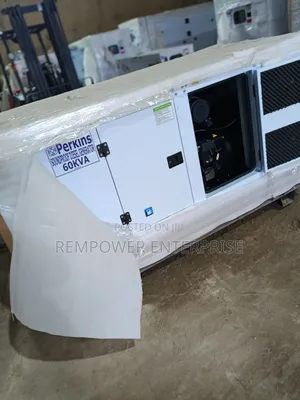 Original 60kva Perkins Soundproof Generator