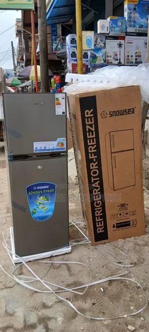 Original Snowsea BCD-198 180L Double Door Top Freezer Refrigerator