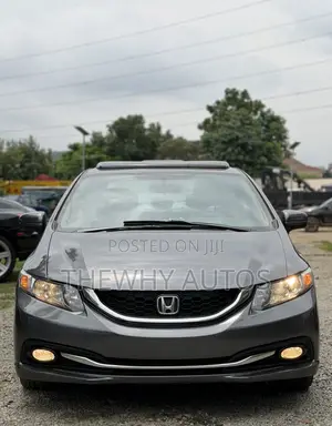 Honda Civic EX-L 4dr Sedan w/Nav (1.8L 4cyl CVT) 2014 Gray