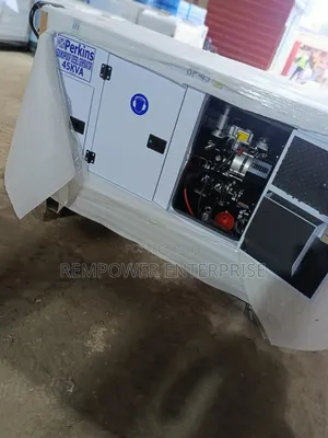 || Original 45kva Perkins Soundproof Generator With Turbocharger