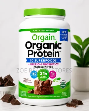 Orgain Organic Protein – Creamy Chocolate Fudge