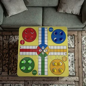New Design Rubber Ludo Board Games