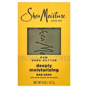 Shea Moisture Raw Shea Butter Deeply Moisturizing Bar Soap - 227g