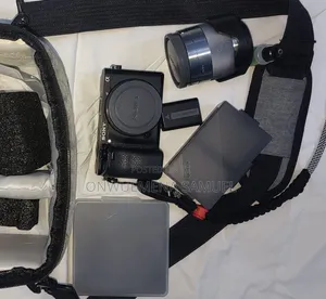 Sony A6300 Camera Foreign Used With Lens