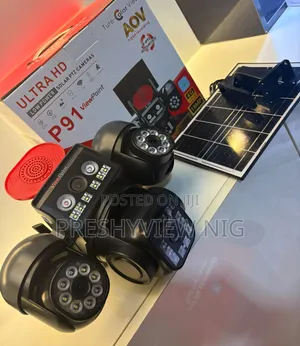 4 Lens PTZ Security Camera