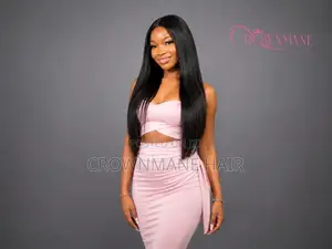 Bone Straight 22-Inch Human Hair Wig – 5x5 Closure, Pay on Delivery