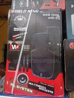 World King Professional Sound System 7000W Rechargeable 
Functions