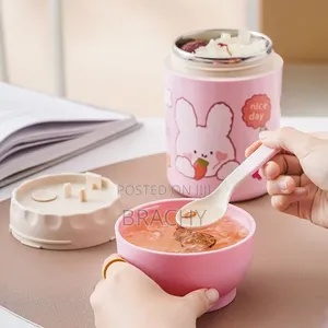 Sleek Insulated Kids Food Flask 12hours Hotness