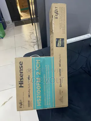Hisense 240W Soundbar With Rich Clear Audio