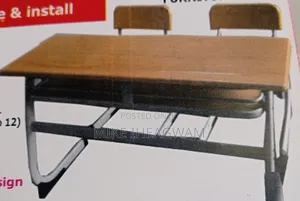Double Seater Classroom Chairs