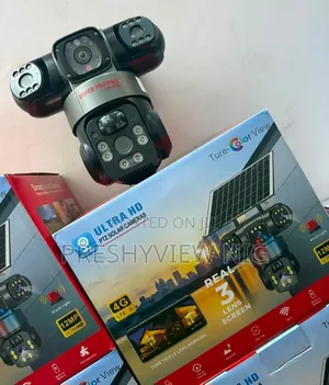 PTZ 3 Lens CCTV Security Camera