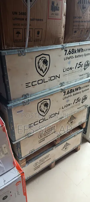 Ecolion 7.68kWh 51.2V 150Ah Lithium Battery