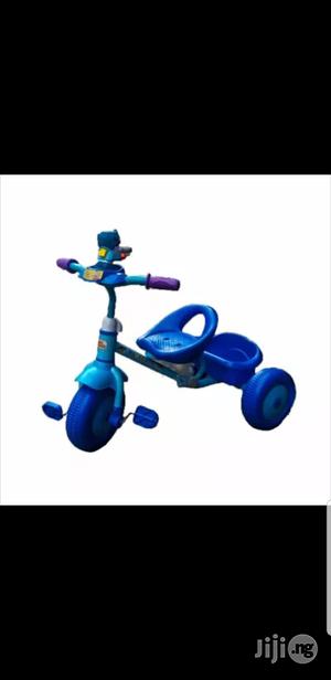 Happy Family Baby Tricycle With Carrier - Blue