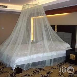 Hanging Treated Mosquito Net for Double Bed - White