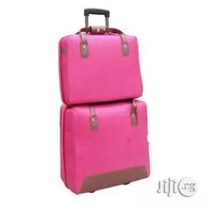 2 in 1 Travelling Luggage - Pink