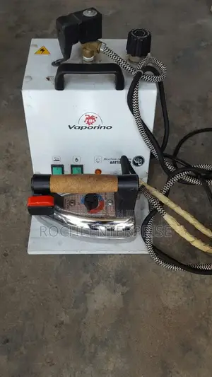 Industrial Iron With Steam