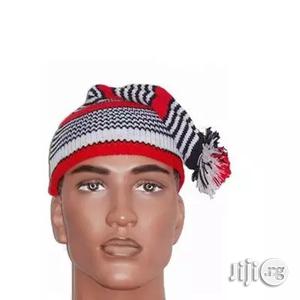 Men's Native Stripe Cap - Red