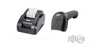 Xprinter 58mm Pos Receipt Printer and Usb Barcode Scanner
