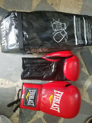 Red Color Original Boxing Gloves