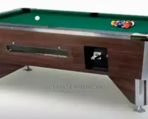 British Marble Snooker Pool Table With Coin