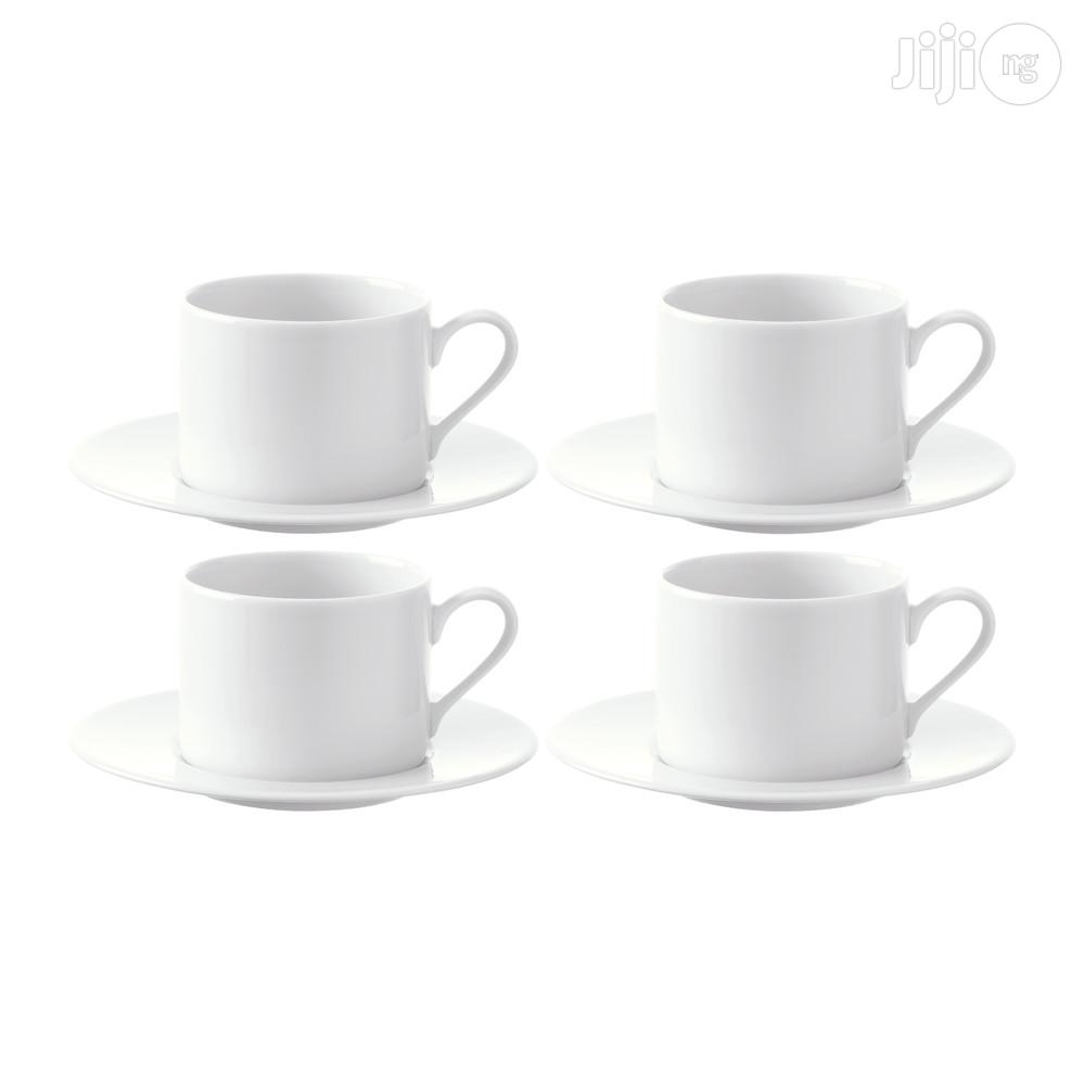 Dine Tea/Coffee Cups Saucers Set of 6 in Lagos State Kitchen