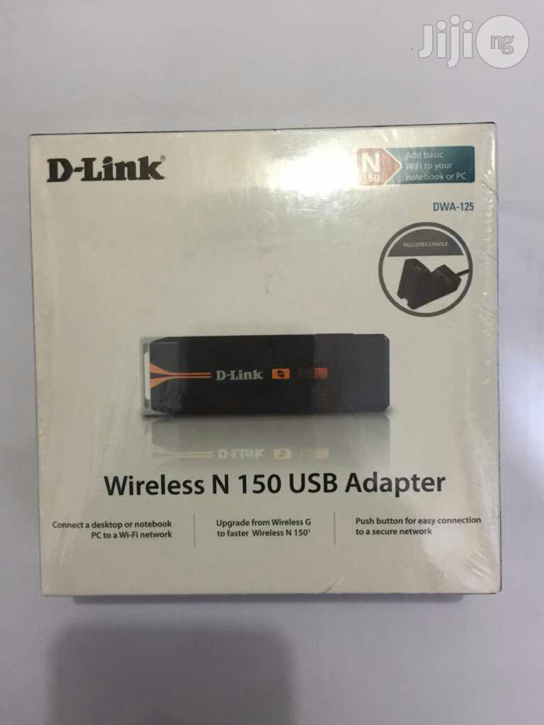 D-Link Wireless N150 Usb Adapter Model :DWA-125