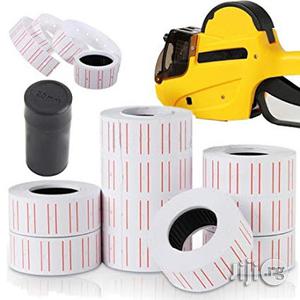 10 Rolls Price Tags Labels Paper Stickers With Ink